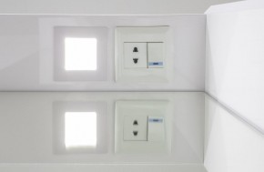 Шкаф-зеркало Uno 60 Дуб ВОТАН правый Домино (DU1512HZ) в Сургуте - surgut.ok-mebel.com | фото 9