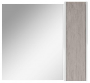 Шкаф-зеркало Uno 80 Дуб серый левый/правый Домино (DU1504HZ) в Сургуте - surgut.ok-mebel.com | фото 5