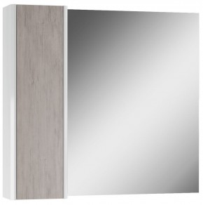Шкаф-зеркало Uno 80 Дуб серый левый/правый Домино (DU1504HZ) в Сургуте - surgut.ok-mebel.com | фото 6