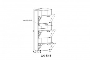 ШО-53 В тумба для обуви в Сургуте - surgut.ok-mebel.com | фото 3