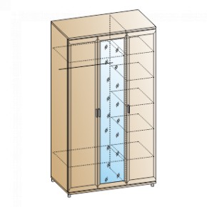 Спальня Мелисса композиция 4 (Гикори Джексон светлый) в Сургуте - surgut.ok-mebel.com | фото 5