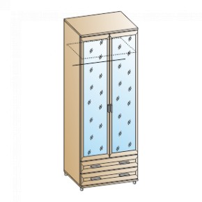 Спальня Мелисса композиция 5 (Гикори Джексон светлый) в Сургуте - surgut.ok-mebel.com | фото 6