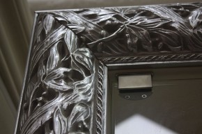 Спальный гарнитур Тиффани Premium черная/серебро в Сургуте - surgut.ok-mebel.com | фото 4