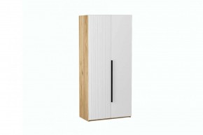 СТЕФАНИ-2 Шкаф (дуб крафт золотой/белый софт) в Сургуте - surgut.ok-mebel.com | фото