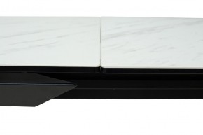 Стол CREMONA 180 KL-99 Белый мрамор матовый, итальянская керамика / черный каркас, ®DISAUR в Сургуте - surgut.ok-mebel.com | фото 12
