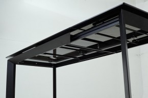 Стол CREMONA 180 KL-99 Белый мрамор матовый, итальянская керамика / черный каркас, ®DISAUR в Сургуте - surgut.ok-mebel.com | фото 13