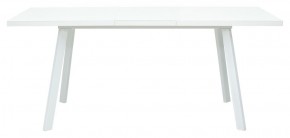 Стол ФИН 120 Белый, стекло/ Белый каркас М-City в Сургуте - surgut.ok-mebel.com | фото 2