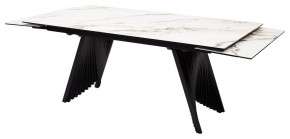 Стол IVAR 180 MARBLES KL-188 Контрастный мрамор, итальянская керамика, ®DISAUR в Сургуте - surgut.ok-mebel.com | фото 7