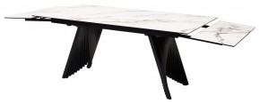 Стол IVAR 180 MARBLES KL-188 Контрастный мрамор, итальянская керамика, ®DISAUR в Сургуте - surgut.ok-mebel.com | фото 9