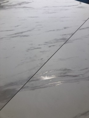 Стол IVAR 180 MARBLES KL-99 Белый мрамор, итальянская керамика, ®DISAUR в Сургуте - surgut.ok-mebel.com | фото 2