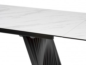 Стол IVAR 200 MARBLES KL-99 Белый мрамор, итальянская керамика, ®DISAUR в Сургуте - surgut.ok-mebel.com | фото 3