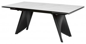 Стол IVAR 200 MARBLES KL-99 Белый мрамор, итальянская керамика, ®DISAUR в Сургуте - surgut.ok-mebel.com | фото 6