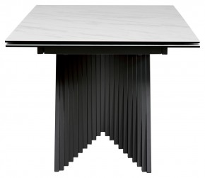 Стол IVAR 200 MARBLES KL-99 Белый мрамор, итальянская керамика, ®DISAUR в Сургуте - surgut.ok-mebel.com | фото 7