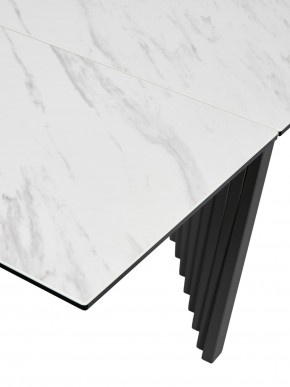 Стол IVAR 200 MARBLES KL-99 Белый мрамор, итальянская керамика, ®DISAUR в Сургуте - surgut.ok-mebel.com | фото 8