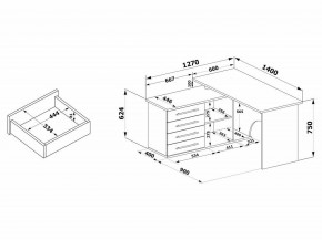 Стол компьютерный КСТ-109Л в Сургуте - surgut.ok-mebel.com | фото 4