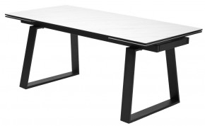 Стол VASTO 180 MARBLES KL-99 Белый мрамор матовый, итальянская керамика/ черный каркас, ®DISAUR в Сургуте - surgut.ok-mebel.com | фото 4