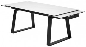 Стол VASTO 180 MARBLES KL-99 Белый мрамор матовый, итальянская керамика/ черный каркас, ®DISAUR в Сургуте - surgut.ok-mebel.com | фото 6