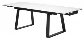 Стол VASTO 180 MARBLES KL-99 Белый мрамор матовый, итальянская керамика/ черный каркас, ®DISAUR в Сургуте - surgut.ok-mebel.com | фото 9