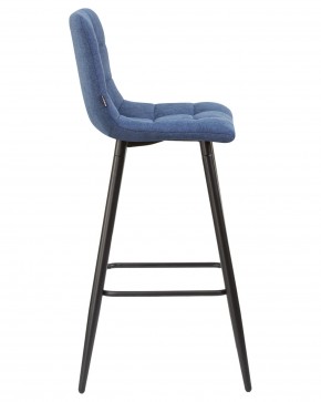 Стул барный DOBRIN NICOLE, черные матовые ножки, синяя ткань (UF860-14B) в Сургуте - surgut.ok-mebel.com | фото 3