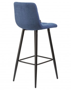 Стул барный DOBRIN NICOLE, черные матовые ножки, синяя ткань (UF860-14B) в Сургуте - surgut.ok-mebel.com | фото 4