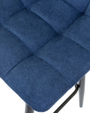 Стул барный DOBRIN NICOLE, черные матовые ножки, синяя ткань (UF860-14B) в Сургуте - surgut.ok-mebel.com | фото 8