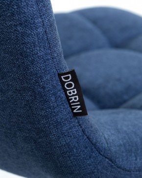 Стул барный DOBRIN NICOLE, черные матовые ножки, синяя ткань (UF860-14B) в Сургуте - surgut.ok-mebel.com | фото 9