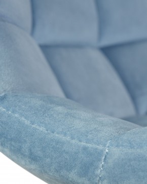 Стул барный DOBRIN TAILOR WHITE, пудрово-голубой велюр (MJ9-74) в Сургуте - surgut.ok-mebel.com | фото 8