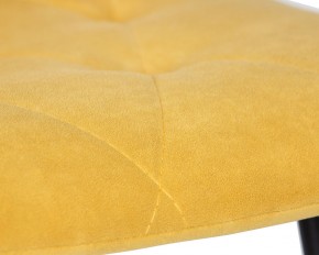 Стул обеденный DOBRIN CHILLY ROMBO, Горчичный Simple 15, основание черное в Сургуте - surgut.ok-mebel.com | фото 10
