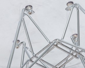 Стул обеденный DOBRIN DSR CASPER, ножки хром, цвет прозрачный в Сургуте - surgut.ok-mebel.com | фото 10