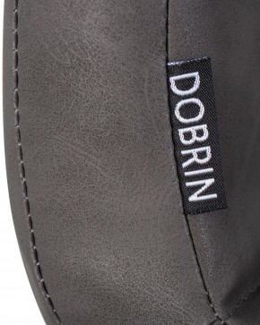 Стул обеденный DOBRIN MARK, черные ножки, серая антрацитовая винтажная экокожа (RU-08) в Сургуте - surgut.ok-mebel.com | фото 9