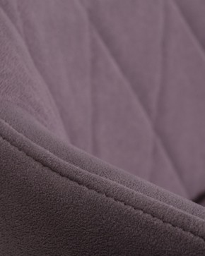 Стул обеденный DOBRIN ROBY, ЭМАЛЬ ЧЕРНЫЙ МУАР велюр Catania Lavender в Сургуте - surgut.ok-mebel.com | фото 10
