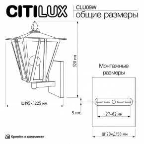 Светильник на штанге Citilux FORTS CLU09W в Сургуте - surgut.ok-mebel.com | фото 9