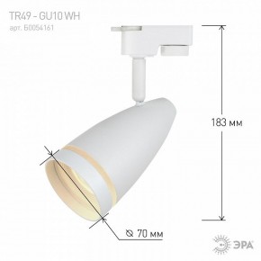 Светильник на штанге Эра  TR49 - GU10 WH в Сургуте - surgut.ok-mebel.com | фото 4