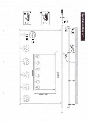 Светильник на штанге Imperiumloft RH Boule De Cristal Linear 40,1222 в Сургуте - surgut.ok-mebel.com | фото 11