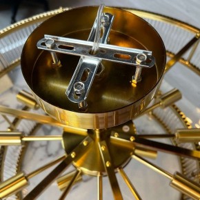 Светильник на штанге Imperiumloft RH Marais Round Chandelier 40,2668 в Сургуте - surgut.ok-mebel.com | фото 15