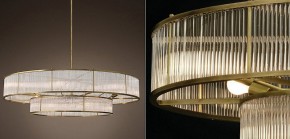 Светильник на штанге Imperiumloft RH Marais Round Chandelier 40,2668 в Сургуте - surgut.ok-mebel.com | фото 2