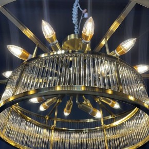 Светильник на штанге Imperiumloft RH Marais Round Chandelier 40,2668 в Сургуте - surgut.ok-mebel.com | фото 5
