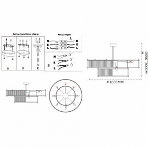 Светильник на штанге Imperiumloft RH Marais Round Chandelier 40,2668 в Сургуте - surgut.ok-mebel.com | фото 11