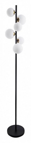 Торшер Arte Lamp Gemini A2243PN-6BK в Сургуте - surgut.ok-mebel.com | фото