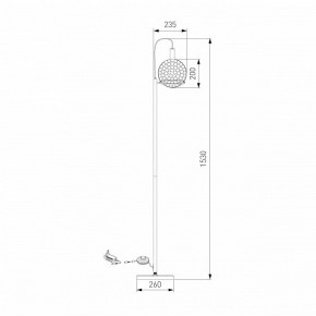 Торшер Eurosvet Gemini 80492/1 черный в Сургуте - surgut.ok-mebel.com | фото 4