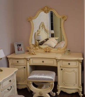 Туалетный стол + Зеркало Мона Лиза (крем) в Сургуте - surgut.ok-mebel.com | фото 6