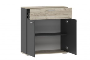 Тумба НМ 013.77 "Санти" (Антрацит/Крафт Серый) в Сургуте - surgut.ok-mebel.com | фото 2