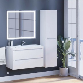 Тумба под раковину Uperwood Tanos 100 см, подвесная, белая матовая в Сургуте - surgut.ok-mebel.com | фото 11