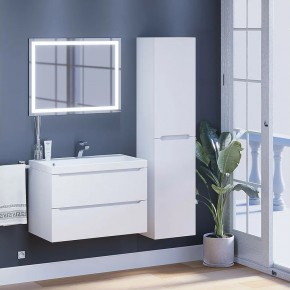 Тумба под раковину Uperwood Tanos 80 см, подвесная, белая матовая в Сургуте - surgut.ok-mebel.com | фото 11