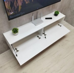 Тумба подвесная под ТВ LINES MTV1-MA 750 Белый глянец (Белый-M 10.1.1) в Сургуте - surgut.ok-mebel.com | фото 11