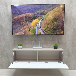 Тумба подвесная под ТВ LINES MTV4-MA 1150 Бежевый (Леда-М 10.1.5) в Сургуте - surgut.ok-mebel.com | фото 3