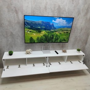 Тумба подвесная под ТВ LINES MTV4-MA 1150 Белый глянец (Белый-M 10.1.1) в Сургуте - surgut.ok-mebel.com | фото 12