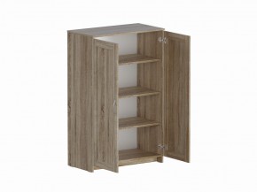 Тумба СИРИУС двухдверная высокая, цвет Дуб Сонома в Сургуте - surgut.ok-mebel.com | фото 3