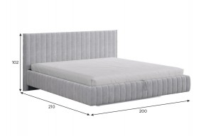 ТВИКС Кровать с ПМ 1800 в Сургуте - surgut.ok-mebel.com | фото 2