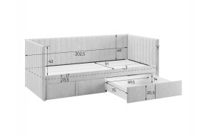 ТВИКС Кровать (софа) с ящиками 900 в Сургуте - surgut.ok-mebel.com | фото 3